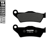 Galfer Organic Brake Pads For Excellent Performance