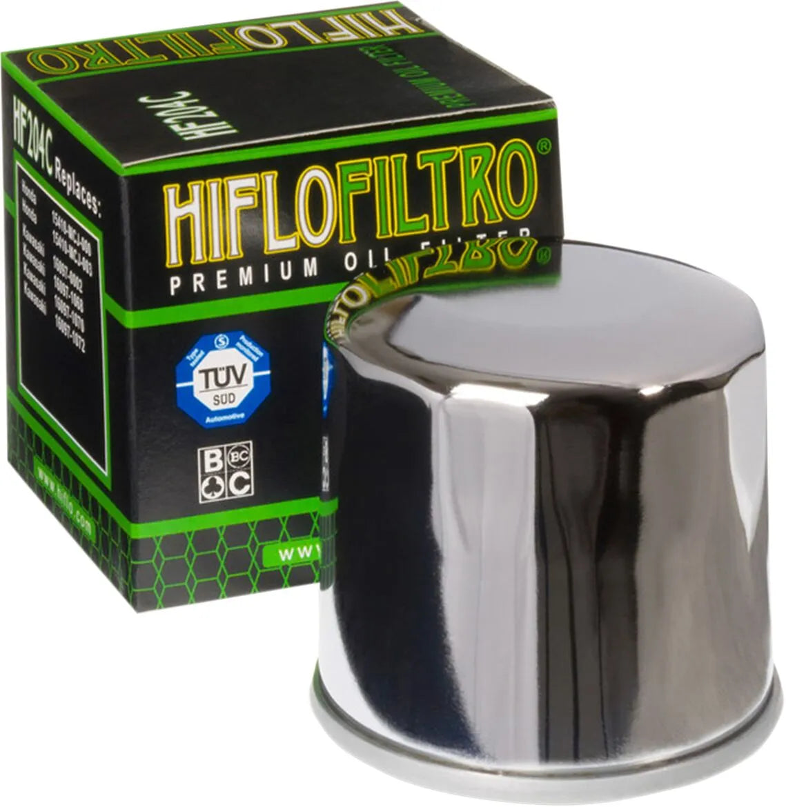Hiflofiltro Hf204c Premium Oil Filter