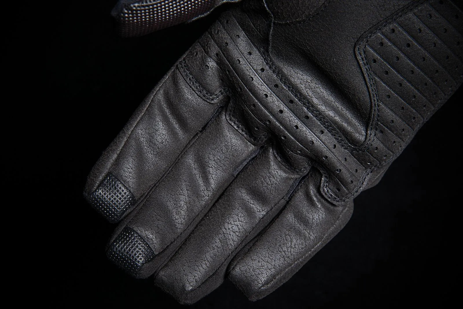 Icon Stormhawk™ Waterproof Motorcycle Gloves - Black/Gray