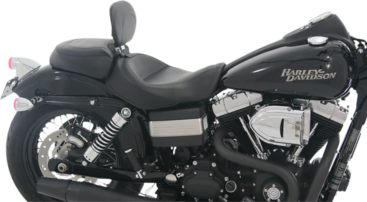 Mustang Wide Solo Seat With Removable Backrest