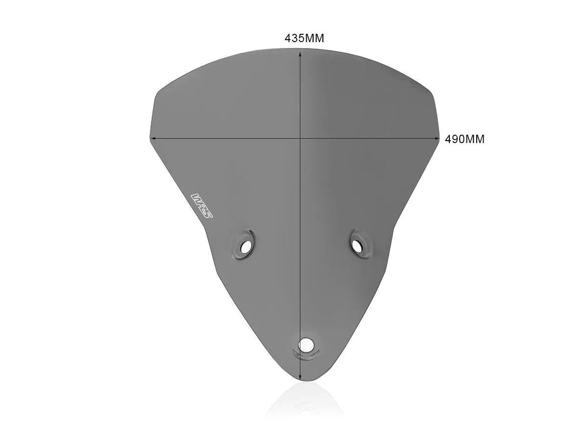 Wrs Windscreen - Dark Smoke Finish