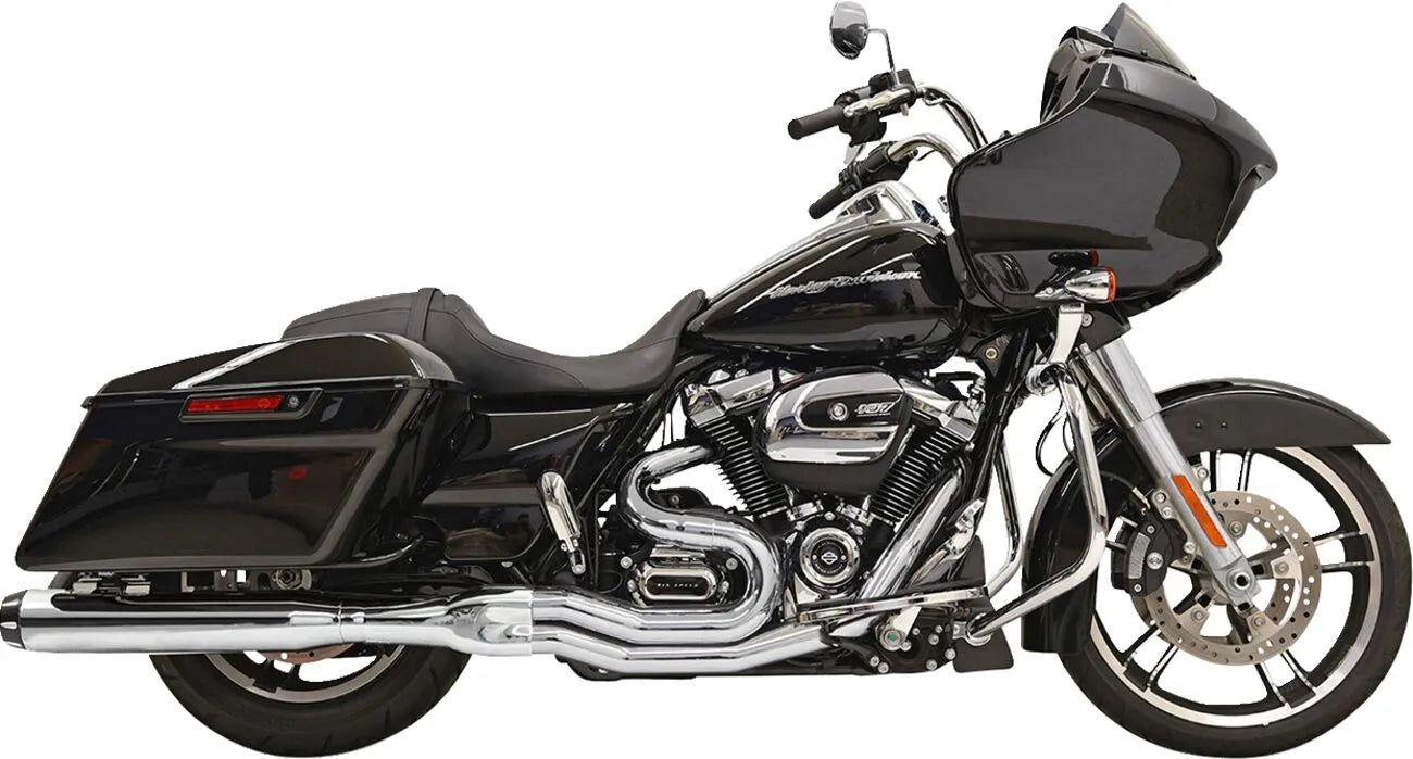 Bassani Xhaust 2-into-1 Exhaust System - Chrome