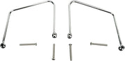 Cobra Saddlebag Supports For Suzuki - Chrome Steel