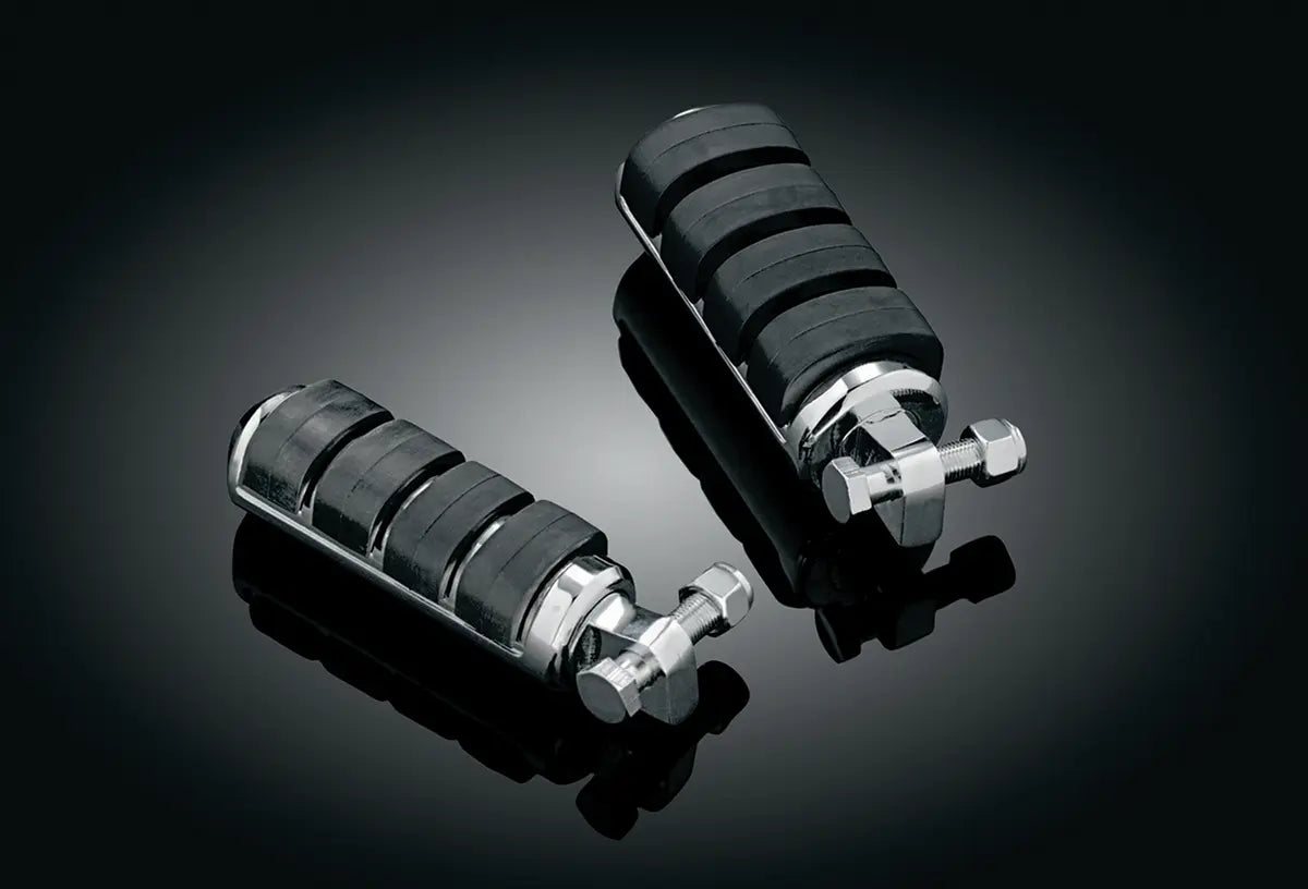 Kuryakyn Iso Pegs - Chrome & Black