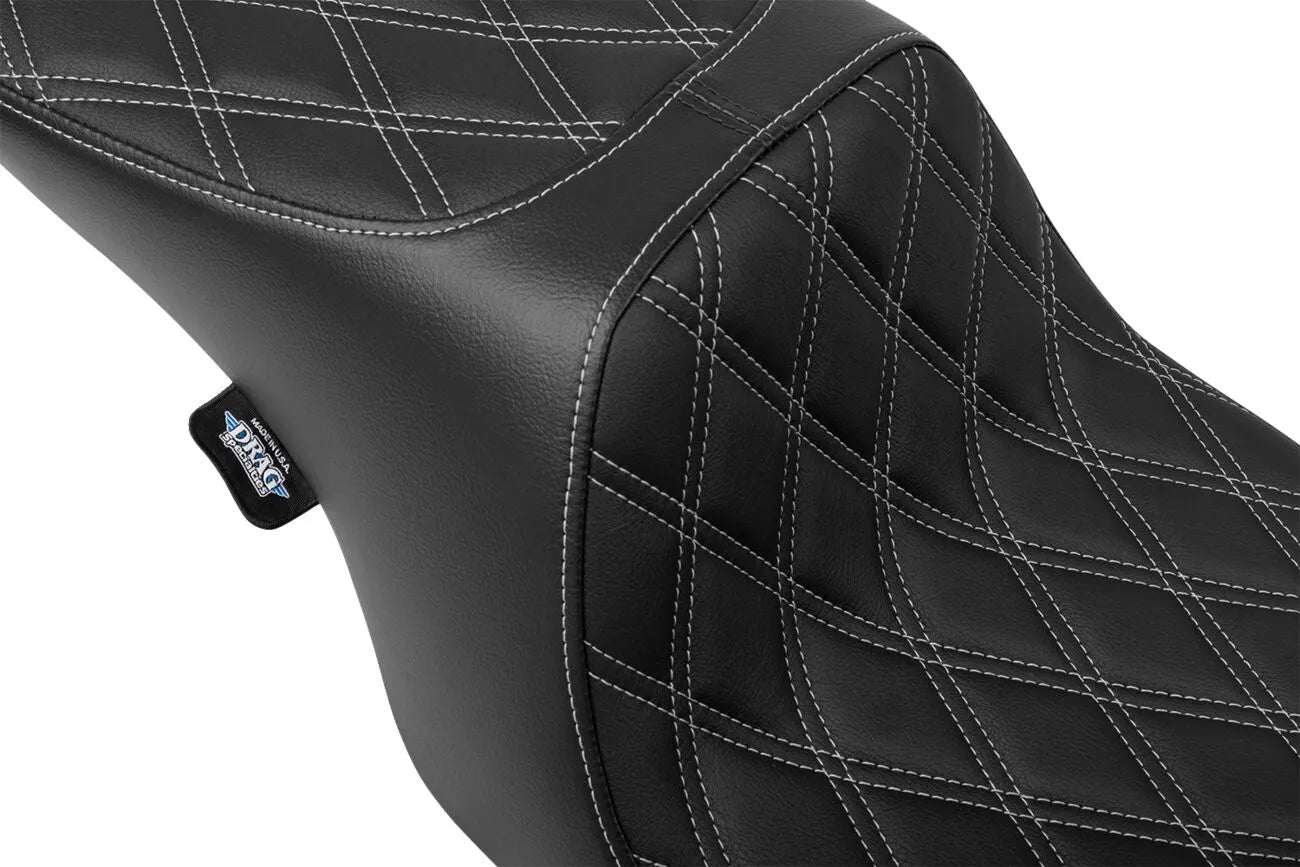 Drag Specialties Performance Predator 2-up Seat