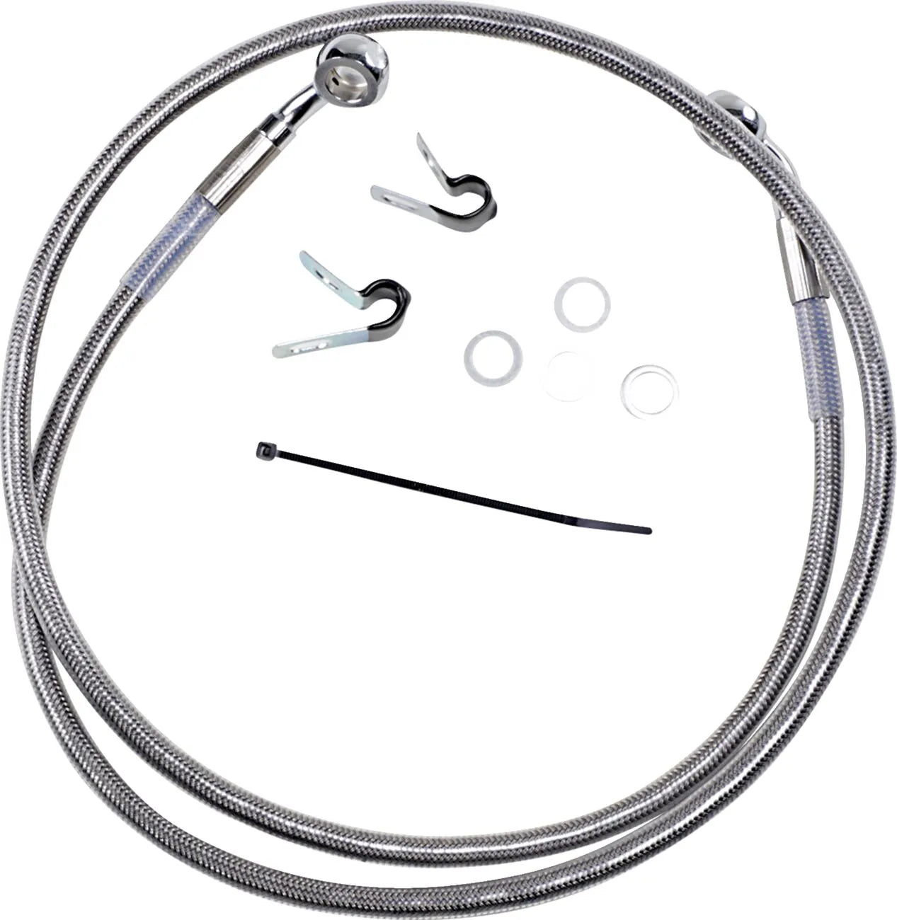 Drag Specialties Extended Brake Line Kit 45-3/4"