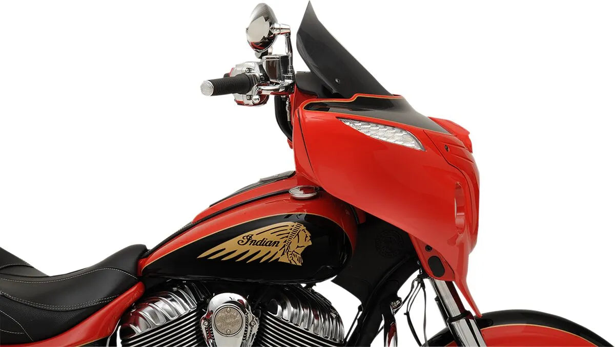 Klock Werks Flare Indian Windshield - Dark Smoke