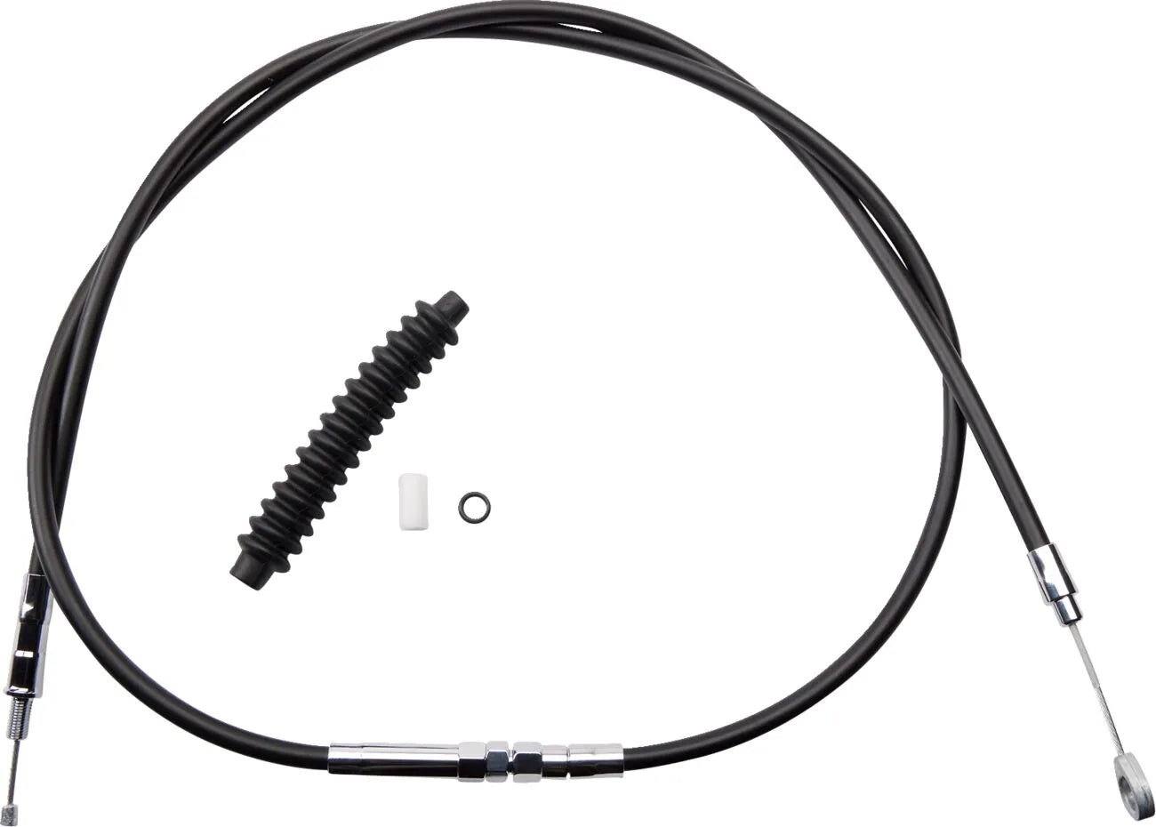 Drag Specialties High-efficiency Clutch Cable Black Vinyl