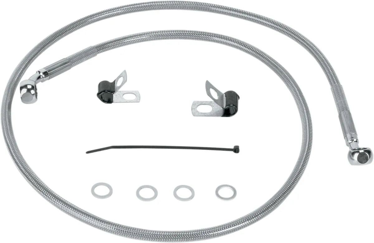 Drag Specialties Stainless Steel Brake Line Kit - 41.75"