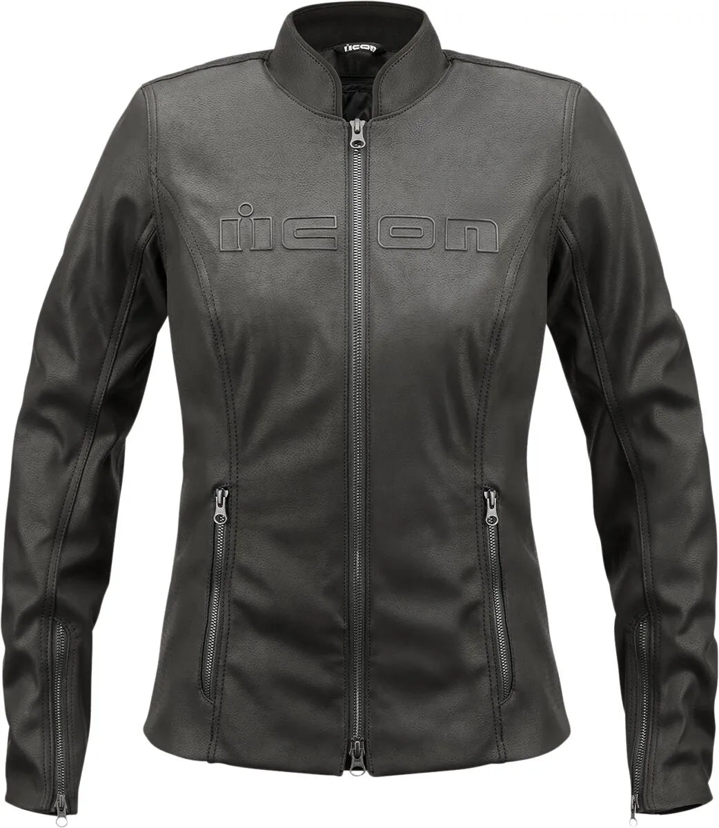Icon Women's Tuscadero2™ Jacket Foreet Sport - Black