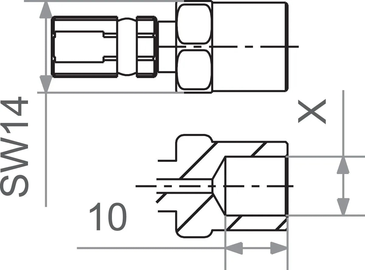 Trw Varioflex Fitting For Custom Brake Lines