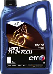 Elf Moto 4 Twin Tech 20w-60 Engine Oil