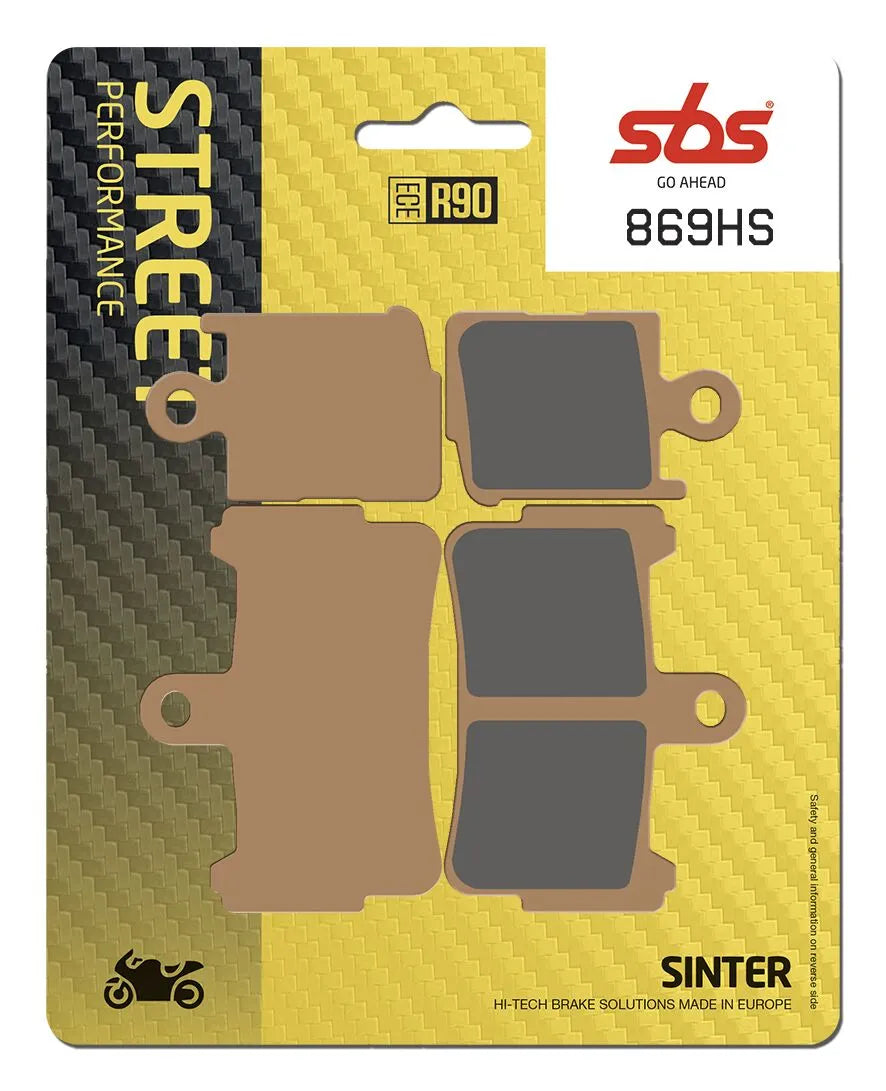 Sbs Hs Street Excel Sintered Front Brake Pads