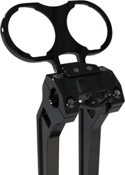 La Choppers Gauge Mount For Performance Risers