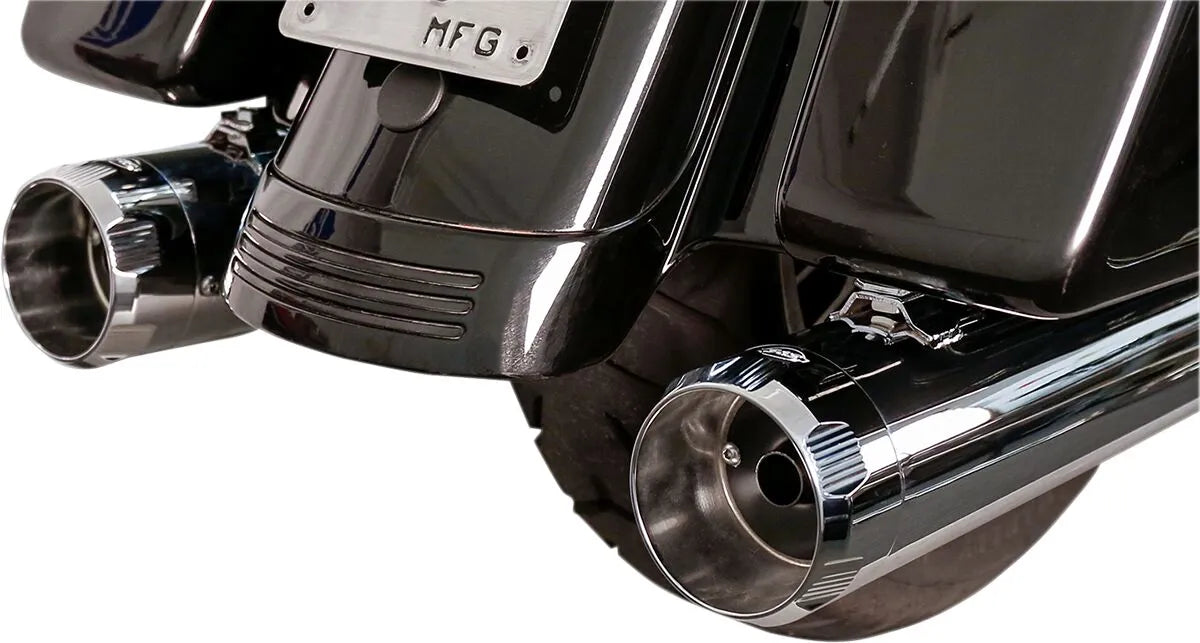 S&s Cycle Mk45 Slip-on Mufflers With Thruster End Caps