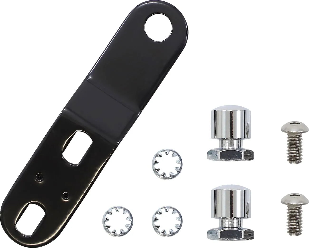 Le Pera Bare Bones Pillion Pad - Black Vinyl