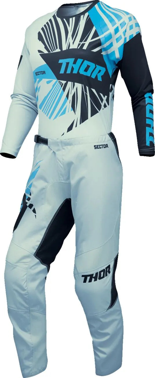 Thor Sector Split Jersey til kvinder – Sort/blå