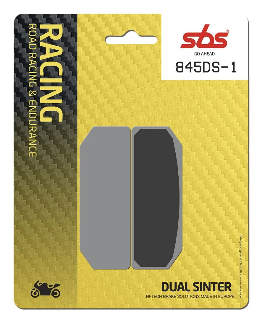 Sbs Ds Racing Dual Sintered Brake Pads Set