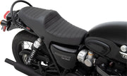 Z1r Predator Iii Seat - Black Vinyl Motorcycle 2-up Seat