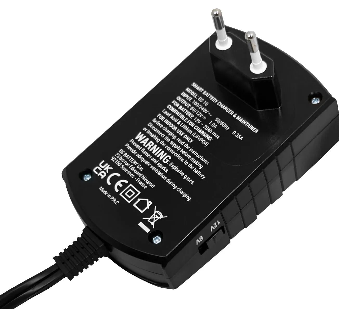 Bs Battery Smart Charger & Maintainer