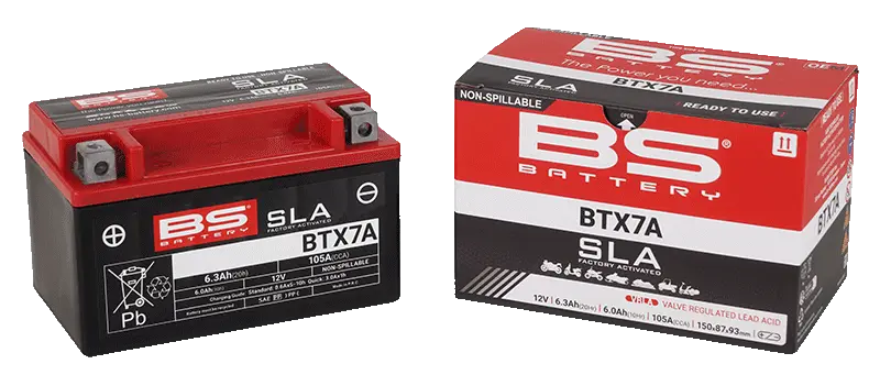 Bs Battery Agm 6ah - Maintenance-free Battery