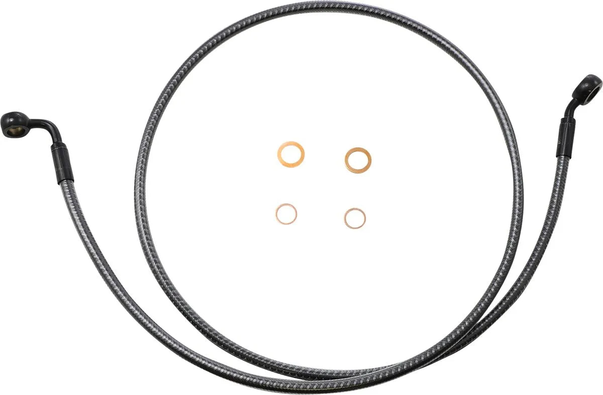Magnum Shielding Karbonfibr Brake Line For Non-abs Models