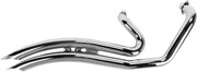 Cobra Speedster Swept Exhaust System Chrome 2-into-2