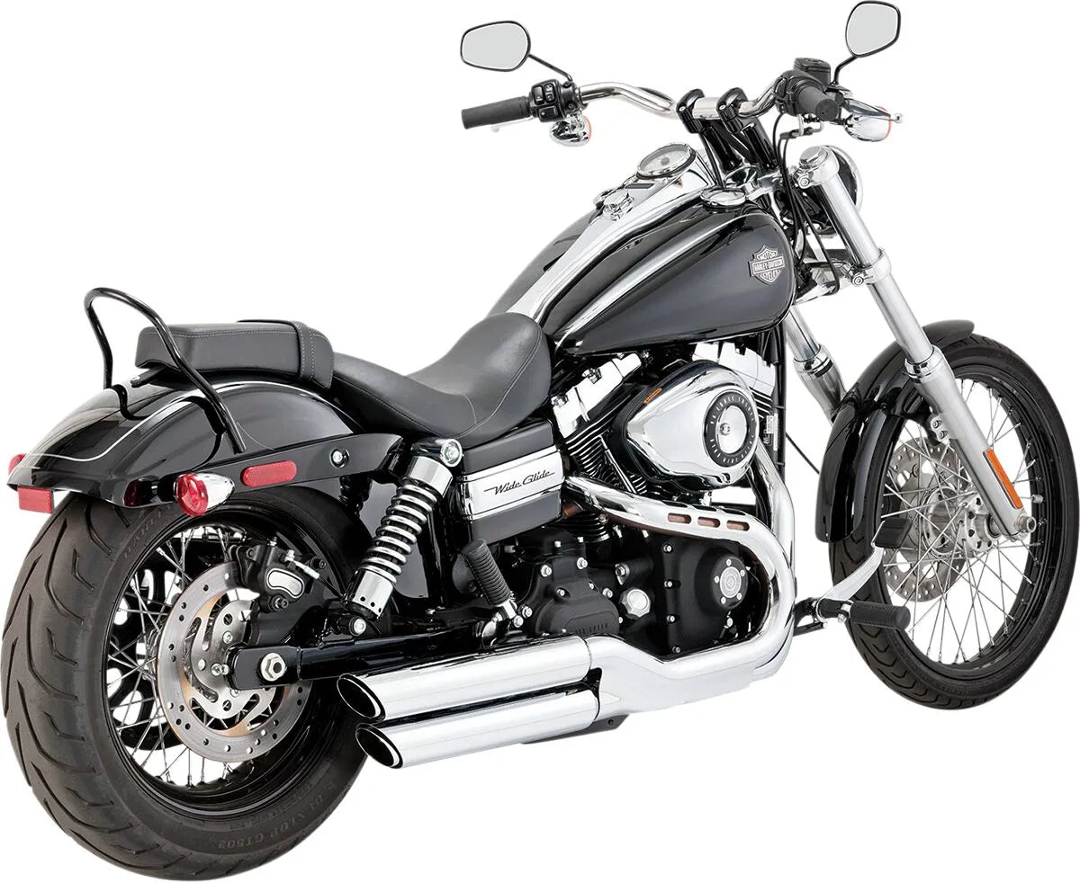 Vance & Hines 3" Round Twin Slash Slip-on Mufflers