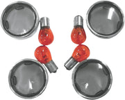 Drag Specialties Smoke Turn Signal Lens Kit