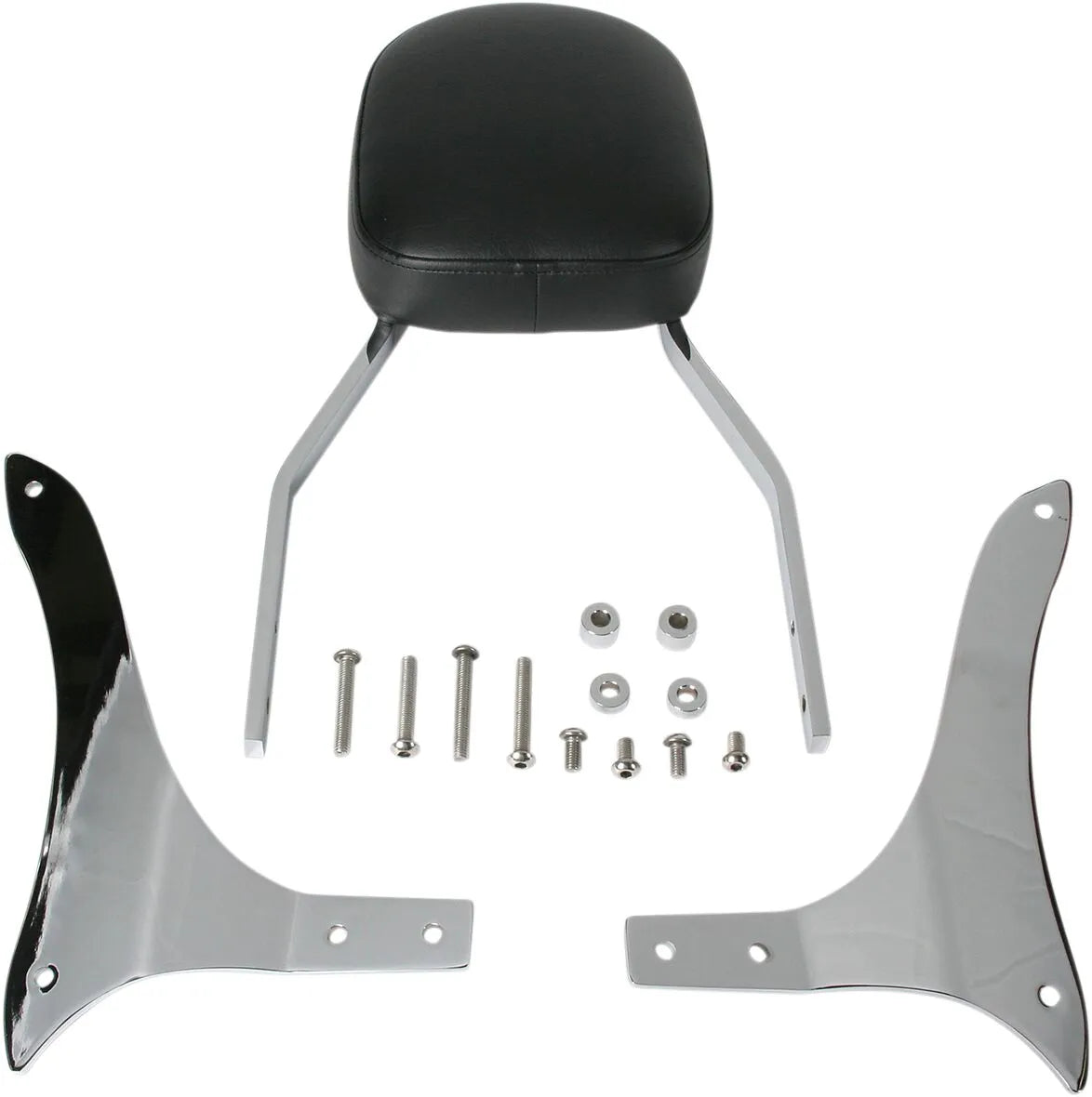 Cobra Square Sissy Bar Kit - Chrome