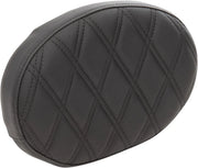 Drag Specialties Backrest Pad - Black Vinyl