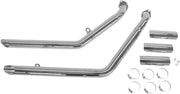 Cobra Drag Pipes Exhaust System Chrome