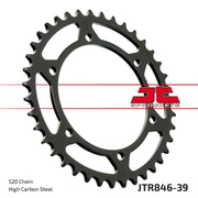 Jt Sprockets Steel Rear Sprocket - 520, 39t