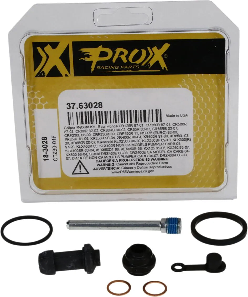 Prox Brake Caliper Rebuild Kit For Rear Calipers