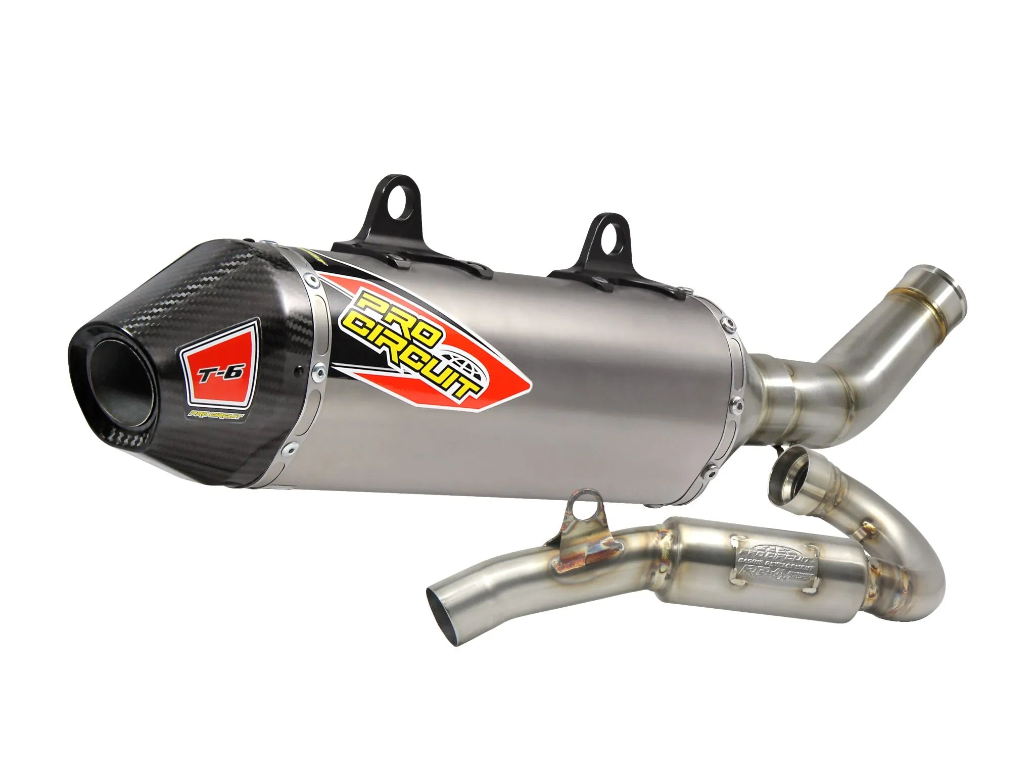 Pro Circuit T-6 Euro Exhaust System Ss/ti/cf