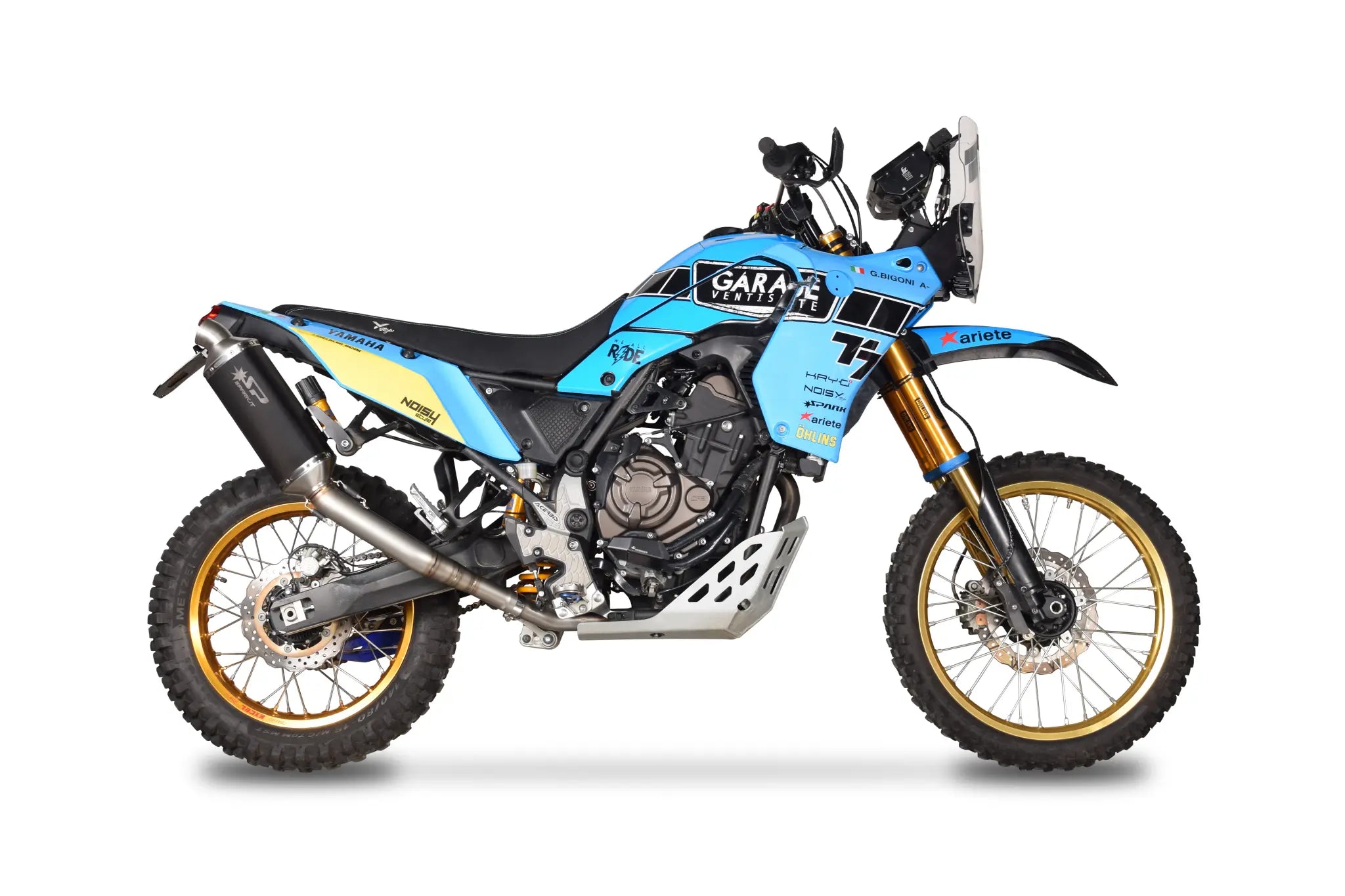 Spark Dakar Slip-on Muffler Exhaust