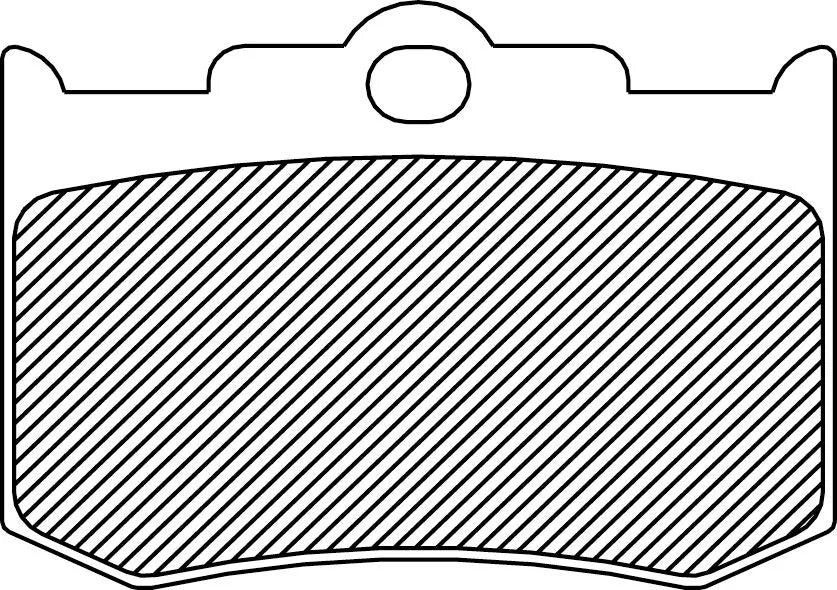 Drag Specialties Organic Brake Pads For Vintage Motorcycles