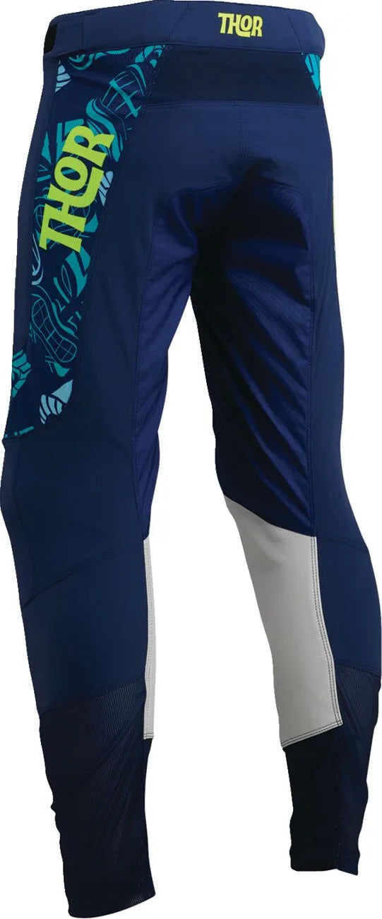 Thor Prime Aloha Pants - Aqua, Navy, Light Gray