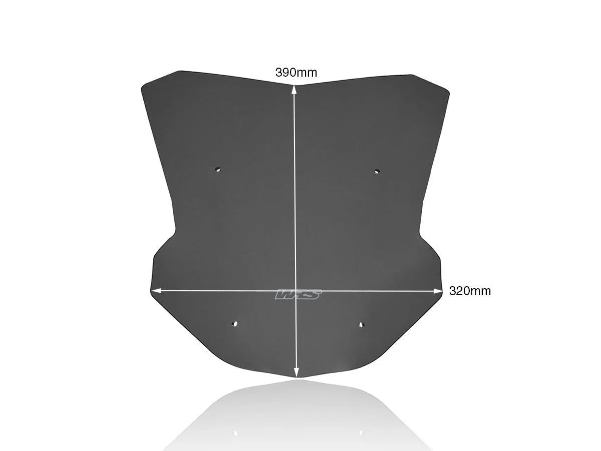 Wrs Windscreen - Dark Smoke - Enhanced Protection
