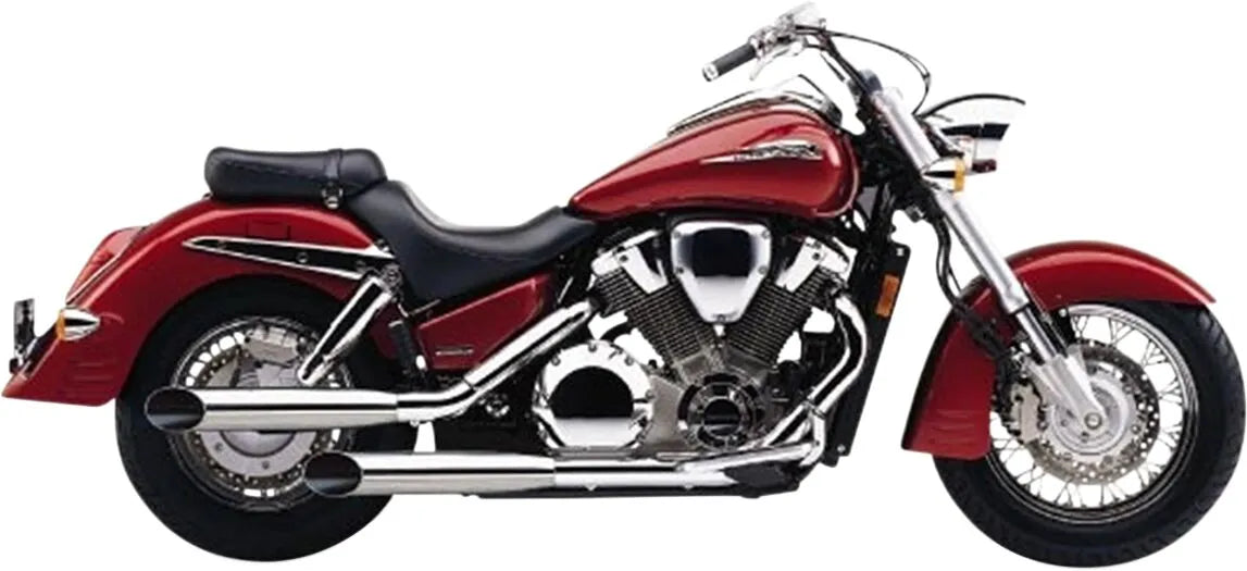 Cobra Slashcut Slip-on Mufflers - Chrome Finish