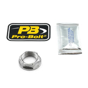Pro Bolt Titanium Front Axle Nut M25 X 1.5