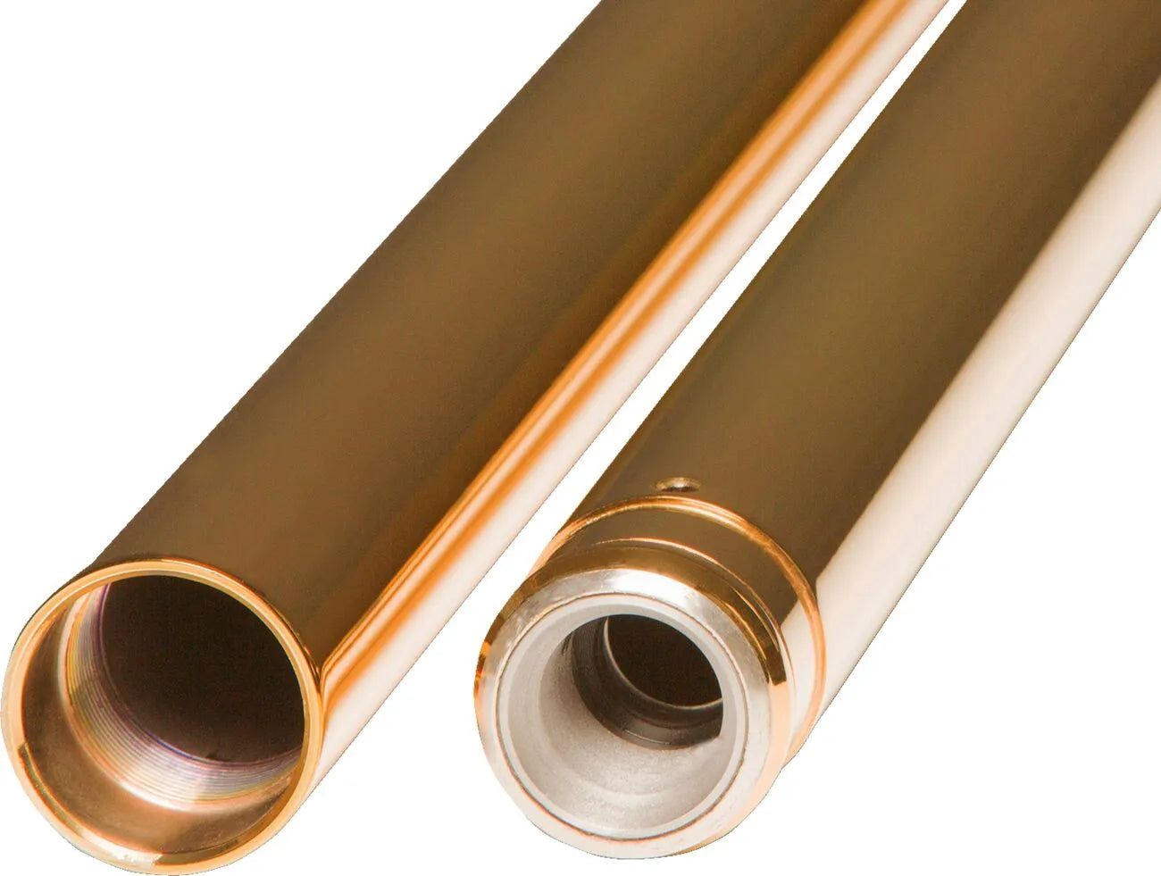 Custom Cycle Engineering Gold Fork Tubes - 43mm