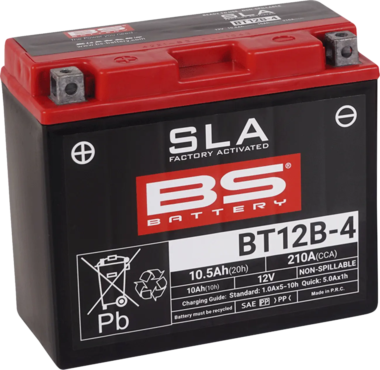 Bs Battery Agm 12v 10ah Motorcycle Battery