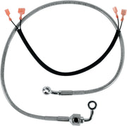 Drag Specialties Stainless Steel Rear Brake Line Kit