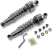 Drag Specialties Replacement Shock Absorbers - Black/chrome