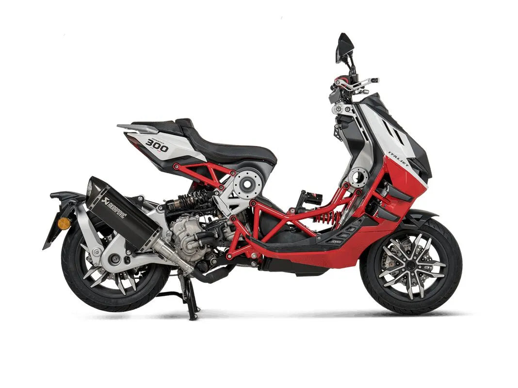 Akrapovic Slip-on Line Muffler For Scooters