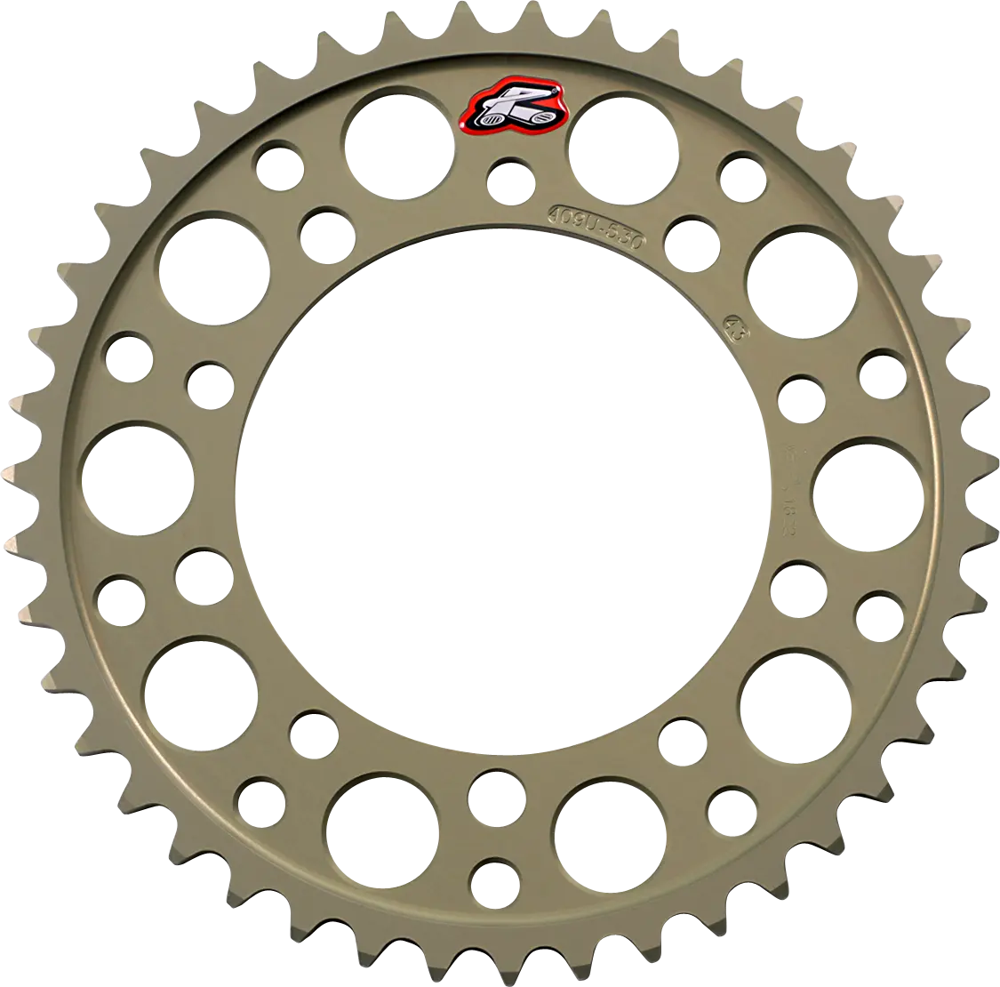 Renthal Sprocket - 530 Chain Size, Rear, 43 Tooth