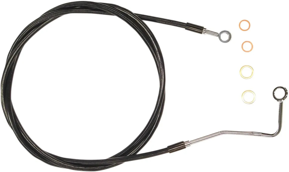 Magnum Shielding Xr Stainless Upper Brake Line For Harley Abs