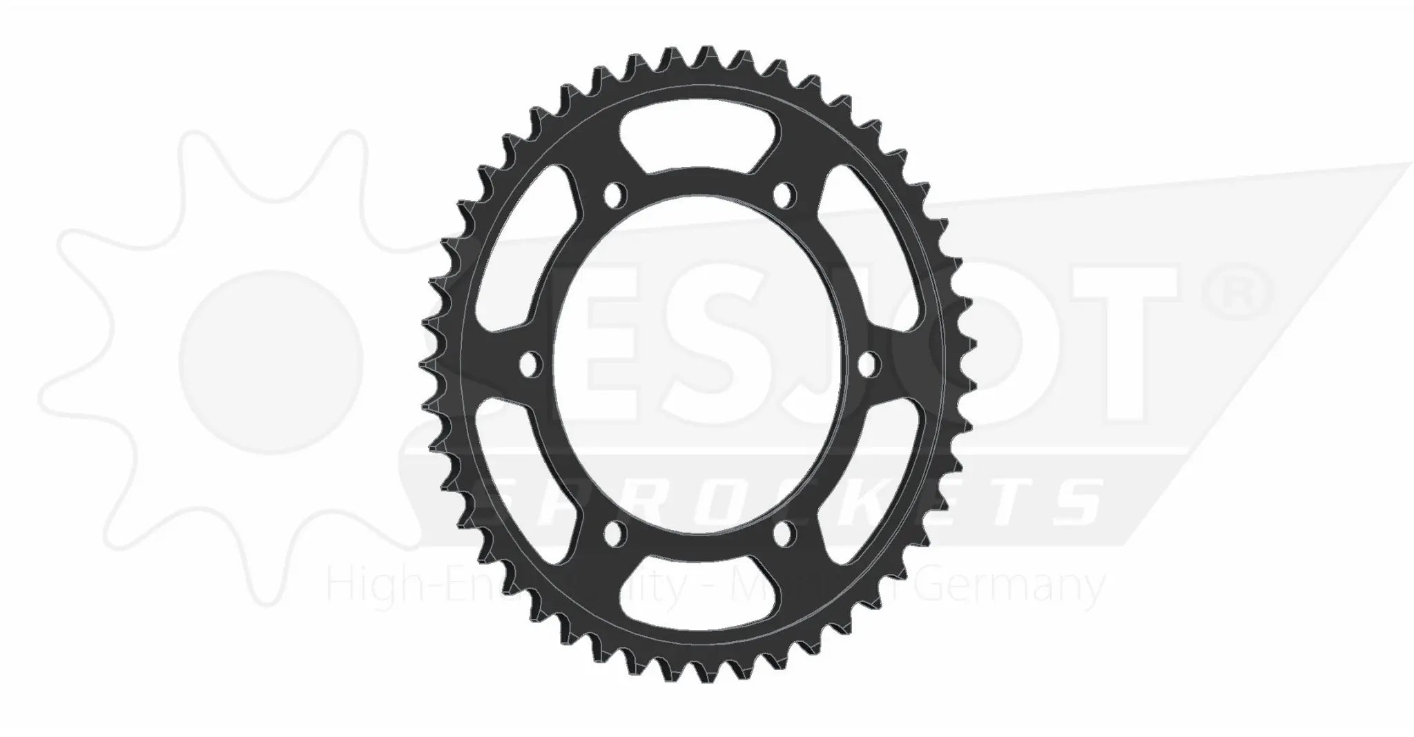 Esjot 525 Rear Sprocket - High-quality Steel
