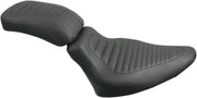 Mustang Tripper Solo Seat - Synthetic Leather
